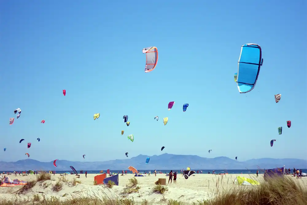 Tarifa, Spain - Kitesurfing